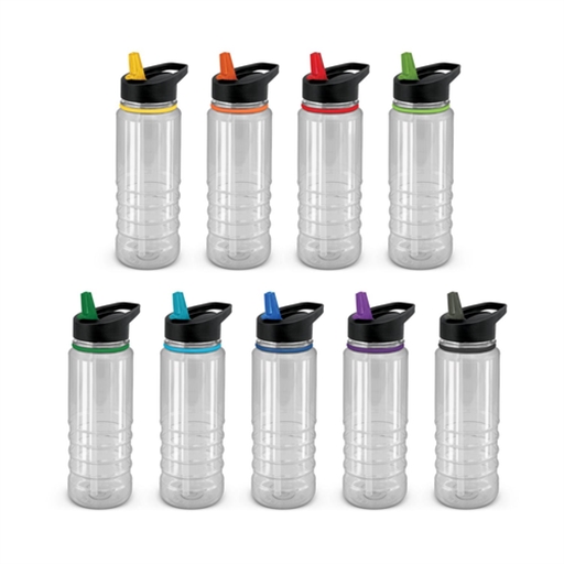 Triton Elite Drink Bottle - Clear And Black