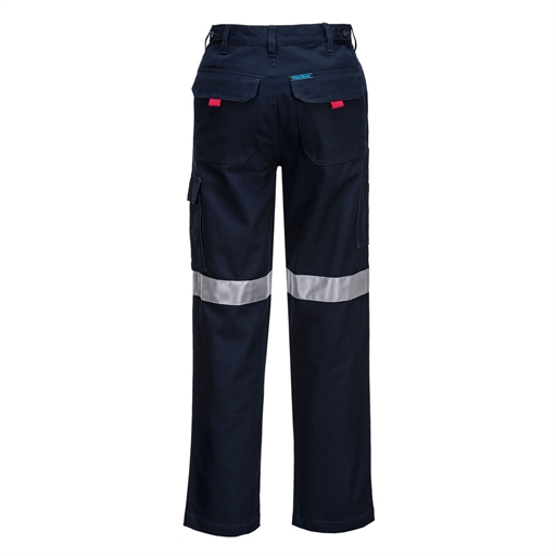 Cargo Pants with Tape Navy