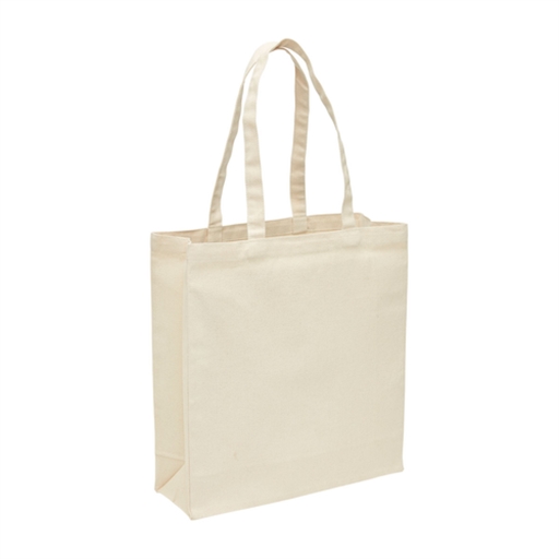 Heavy Duty Canvas Tote With Gusset