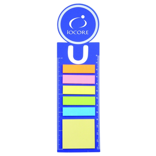 PP Sticky Notes With Bookmark And Ruler