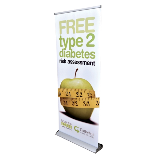 Deluxe 850mm Roll Up Banner