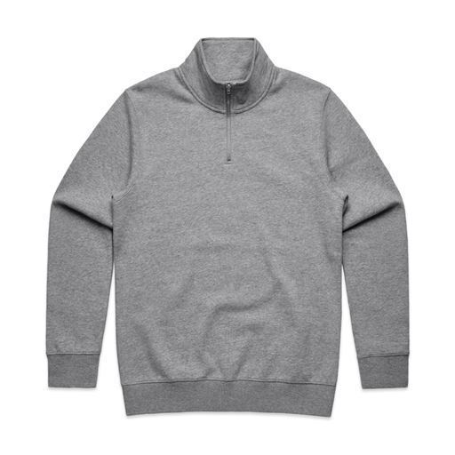 AS Colour Stencil Half Zip Crew