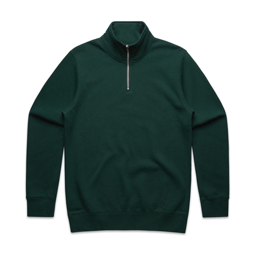 AS Colour Stencil Half Zip Crew